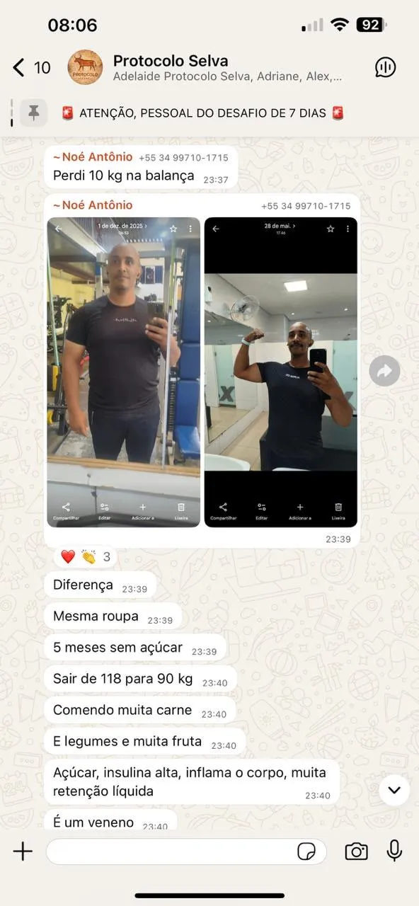 Relato 1 da comunidade