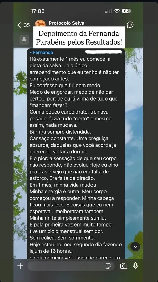 Relato 3 da comunidade